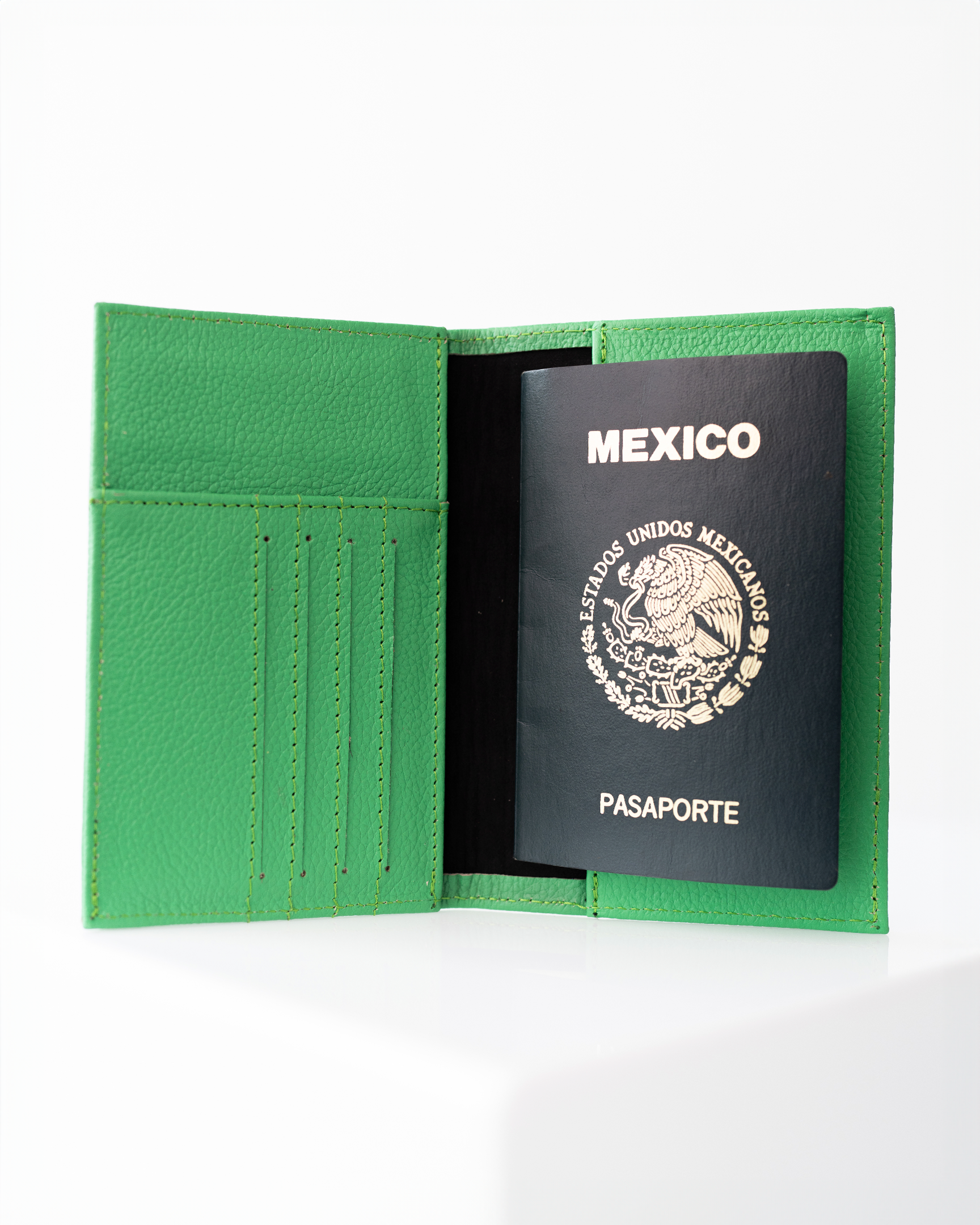 Porta pasaporte Tulúm • Verde Bandera