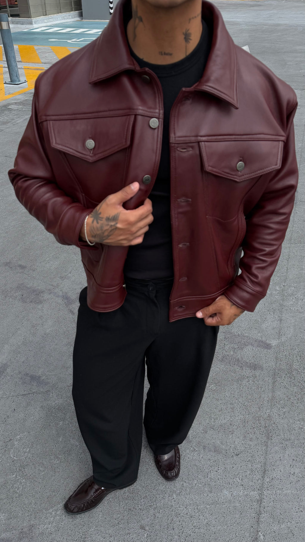 Jacket Valle • Burgundy