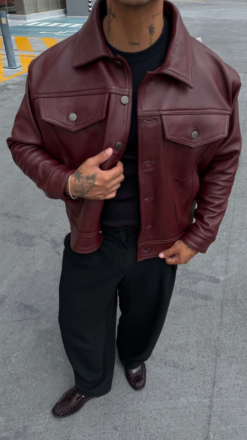 Jacket Valle • Burgundy