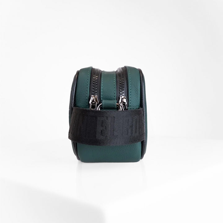 Crossbody Acapulco • Monograma Verde Bosque