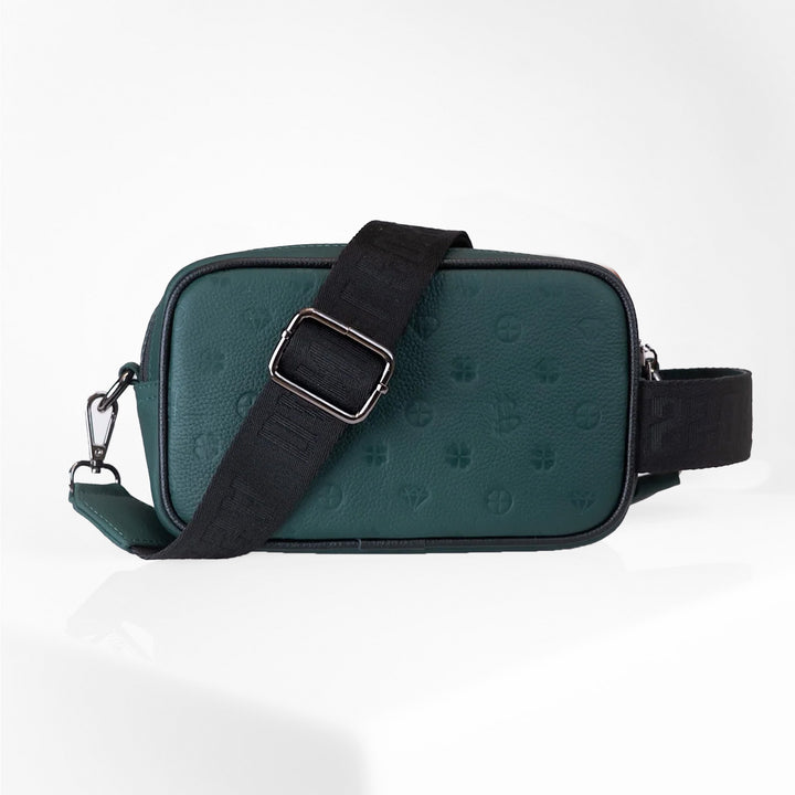 Crossbody Acapulco • Monograma Verde Bosque