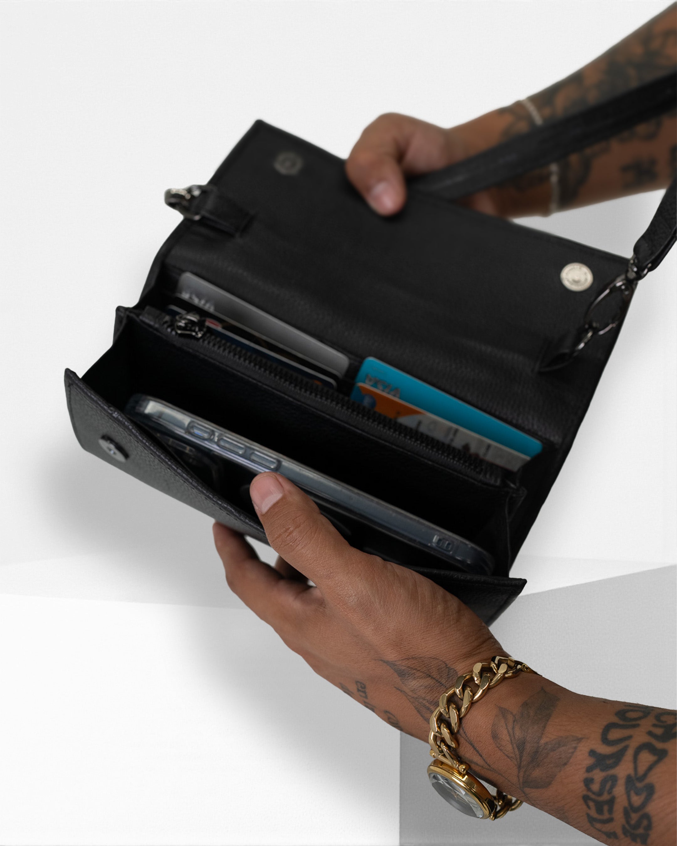 Cartera Bacalar • Negro