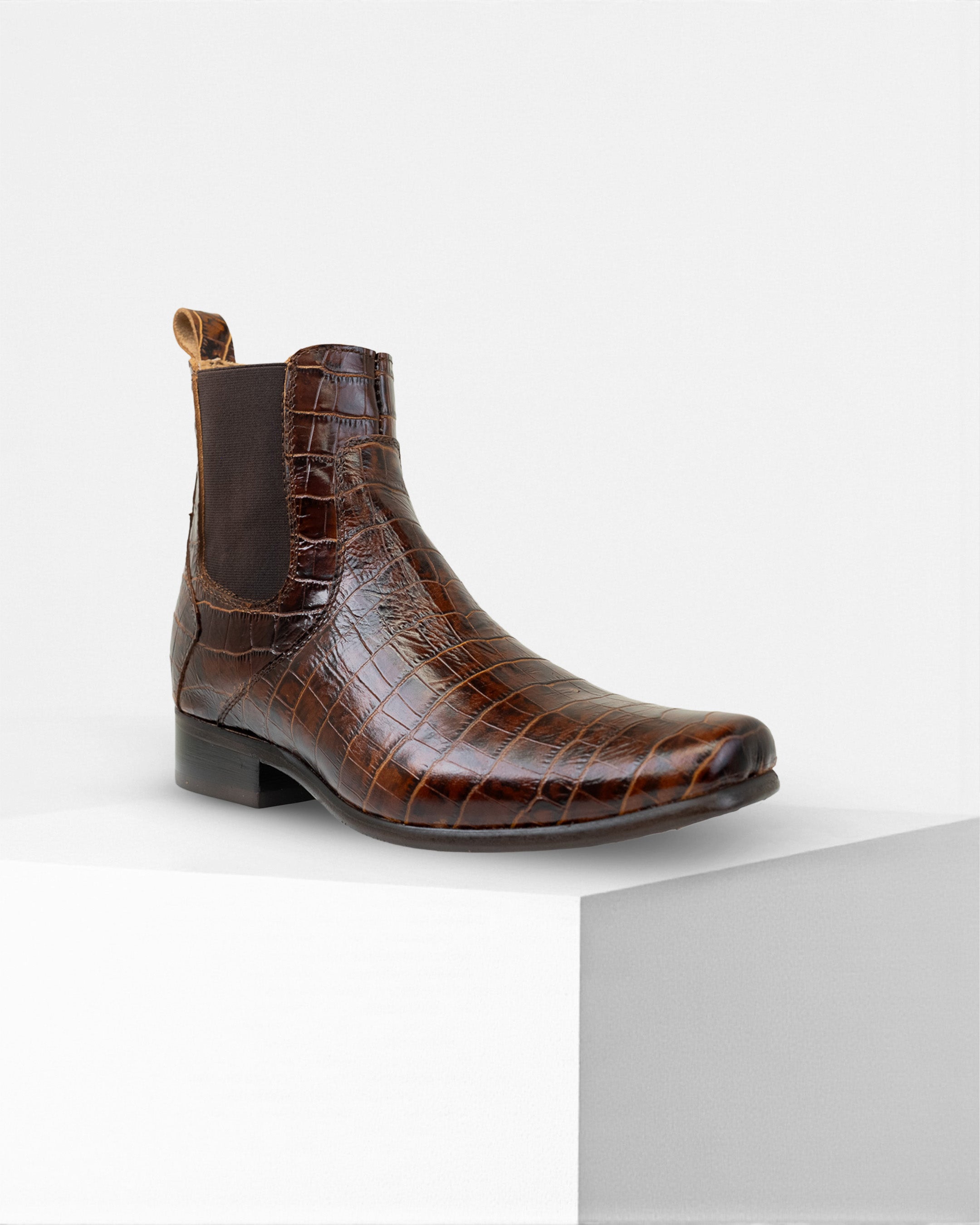 Bota Santa Ana • Croc Cáramelo