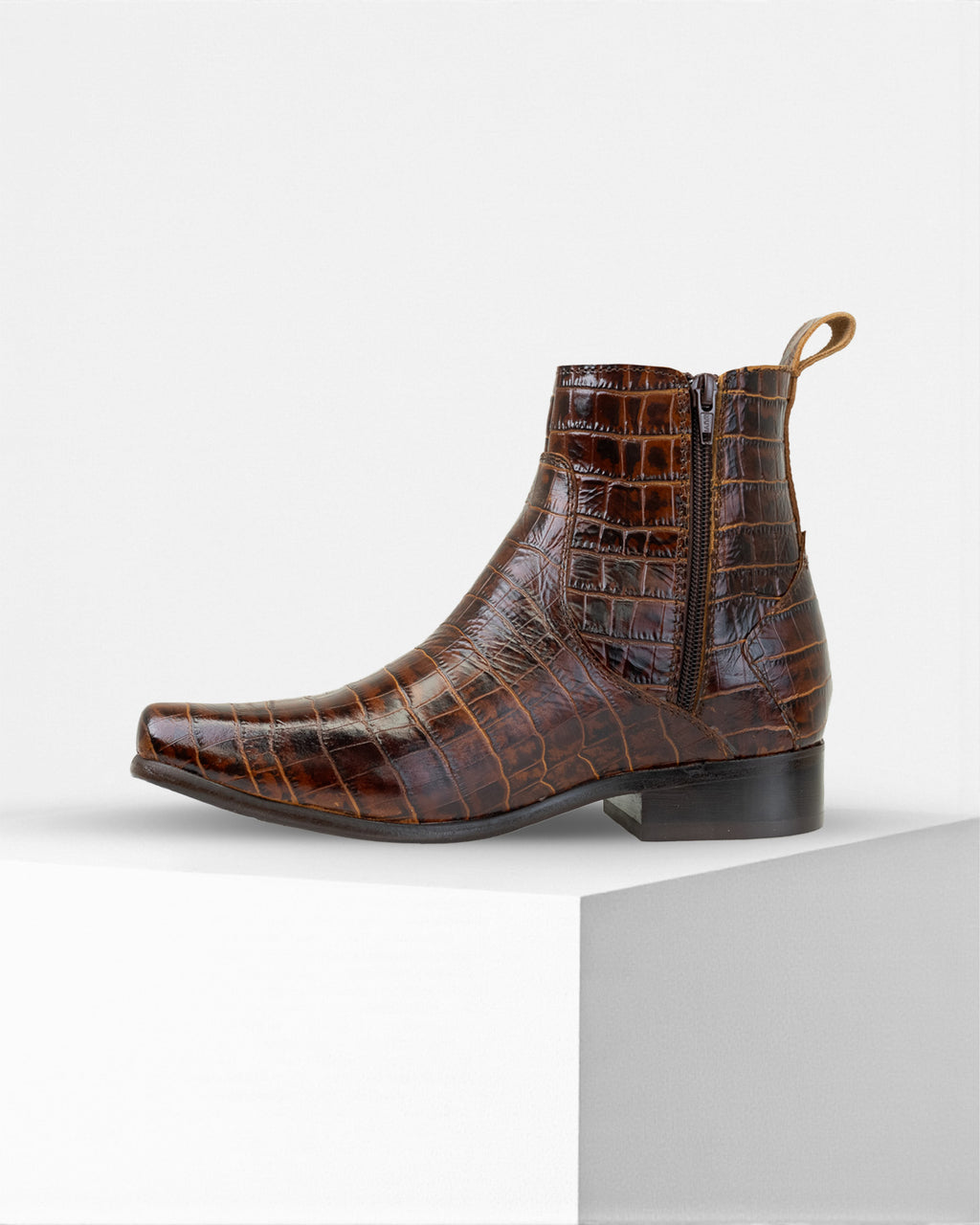 Bota Santa Ana • Croc Cáramelo