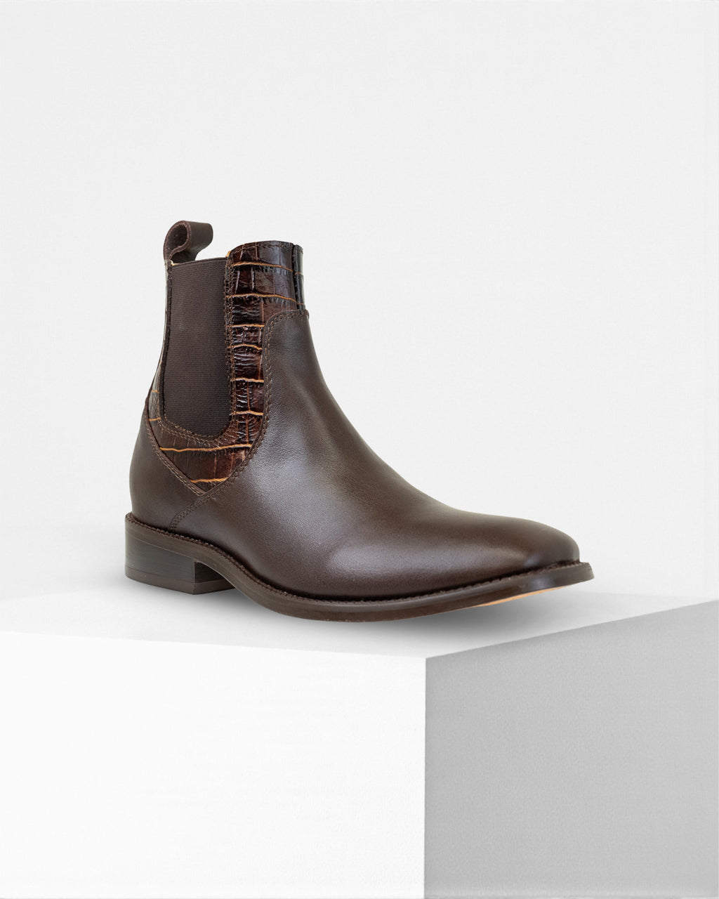 Bota Malinche • Croc Marrón