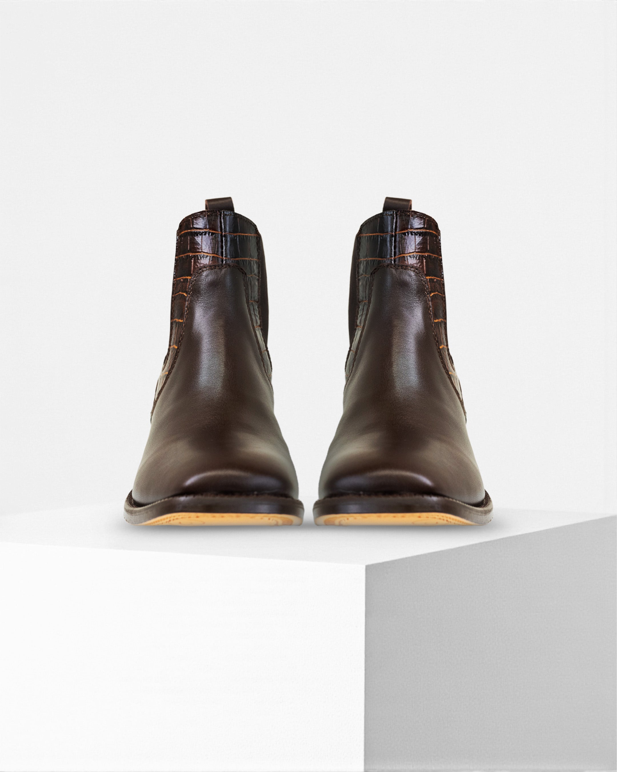 Bota Malinche • Croc Marrón