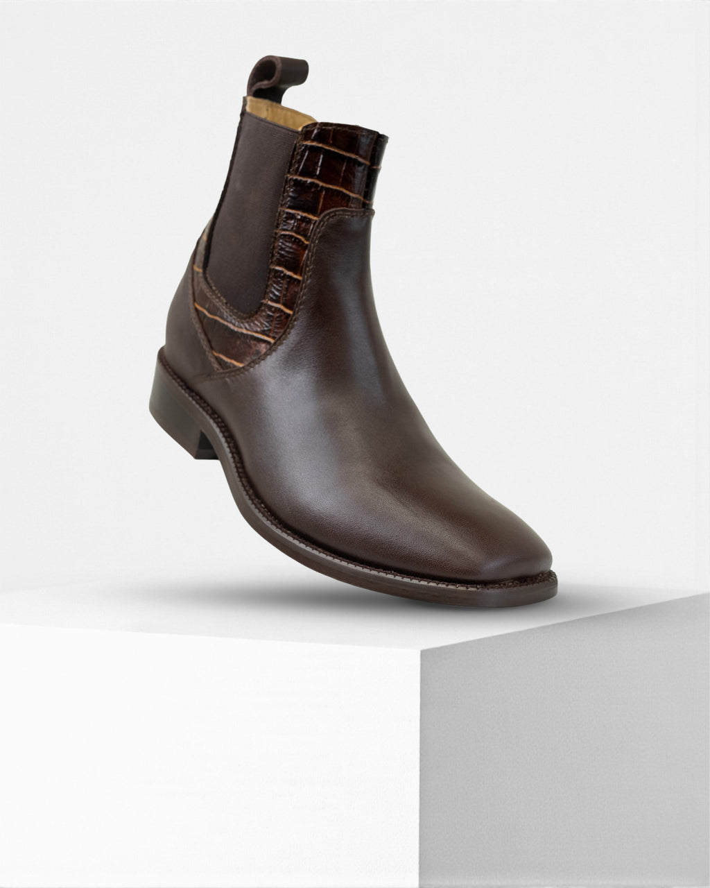 Bota Malinche • Croc Marrón