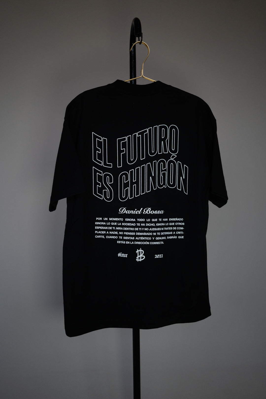 Oversized El Futuro Es Chingón Black