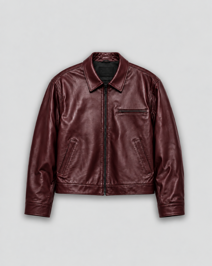 Jacket Juárez Burgundy • Boxy Fit