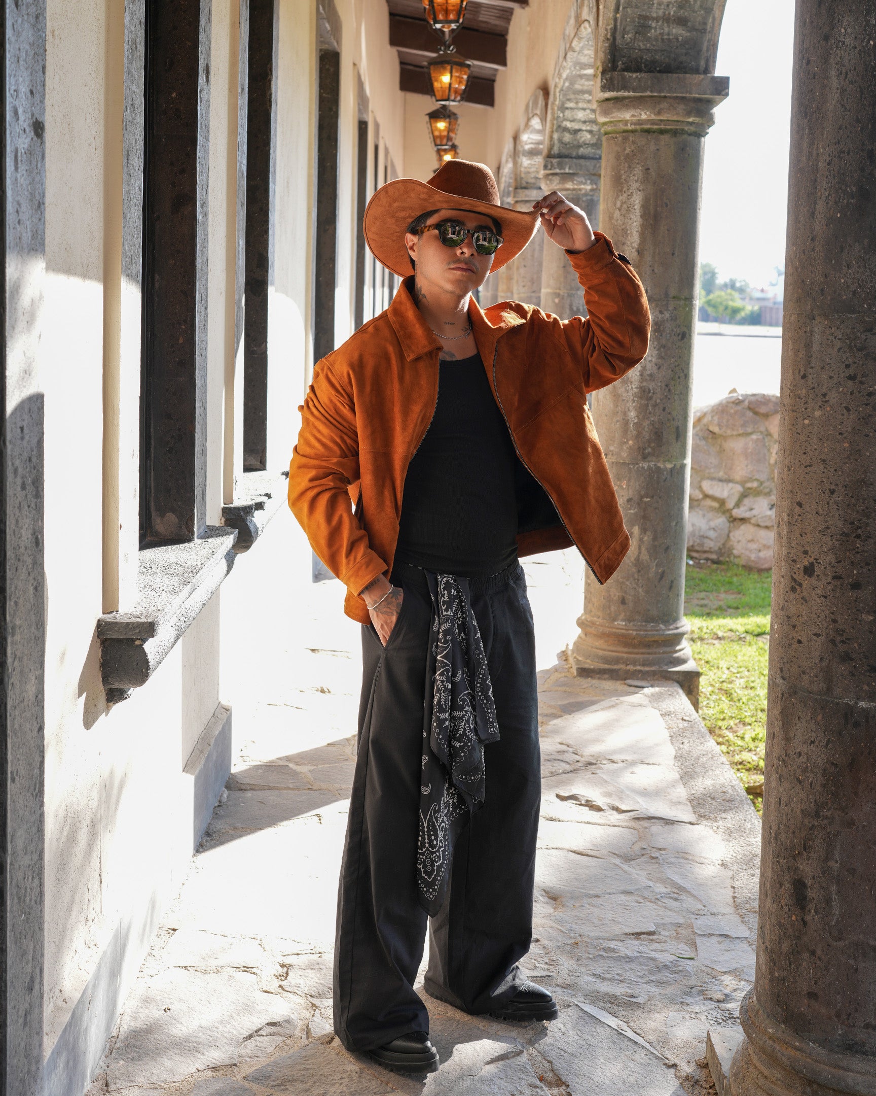 Jacket Santa Fé • Nobuk Whisky • Regular Fit