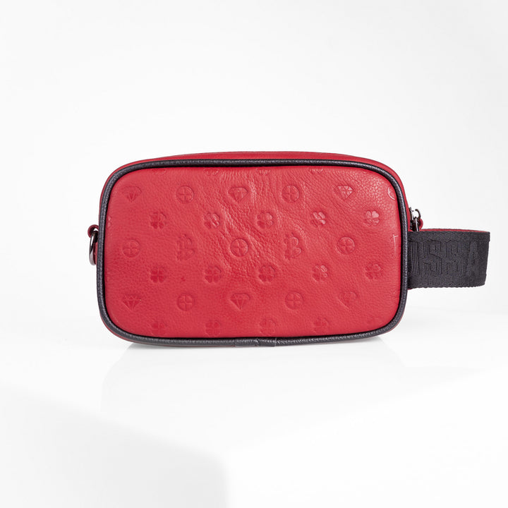 Crossbody Acapulco • Monograma Rojo