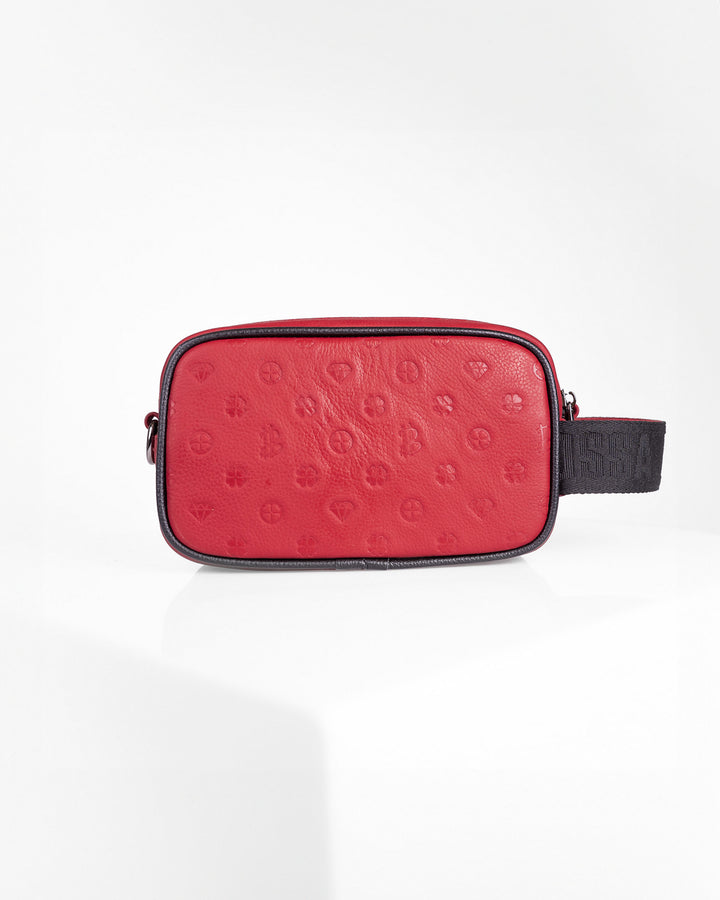 Crossbody Acapulco • Monograma Rojo