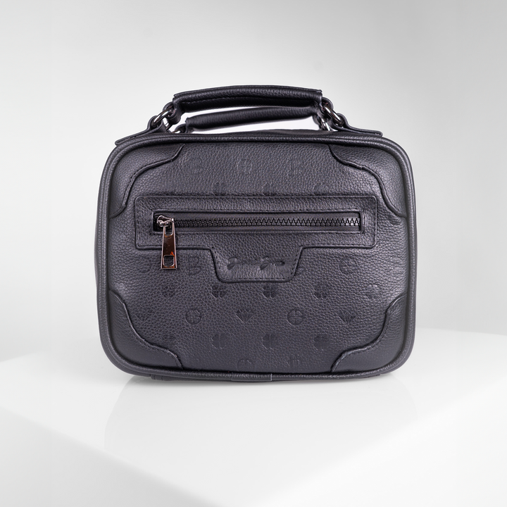 Crossbody Queretaro • Monograma Negro