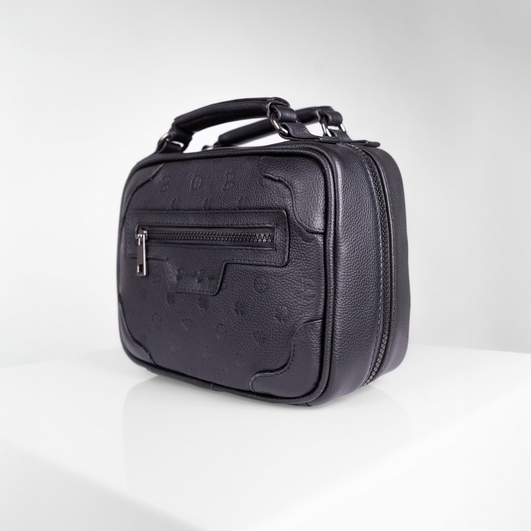 Crossbody Queretaro • Monograma Negro