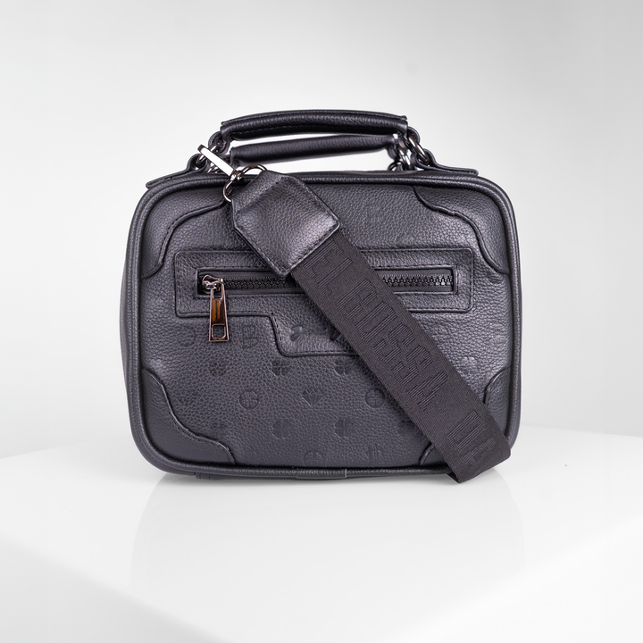 Crossbody Queretaro • Monograma Negro