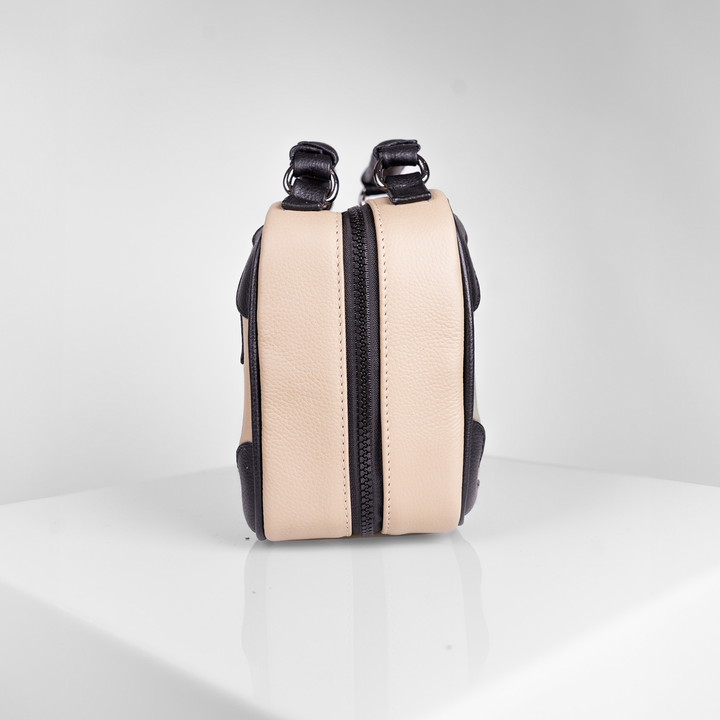 Crossbody Queretaro • Latte/Negro