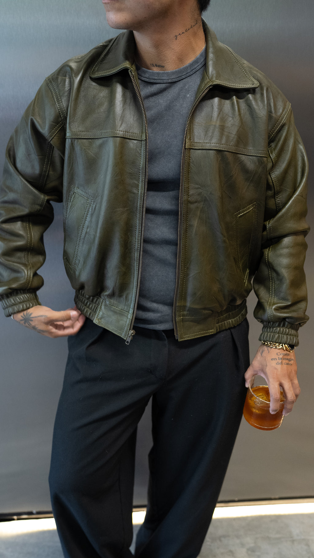 Jacket Nápoles Boxy-Fit • Cedro