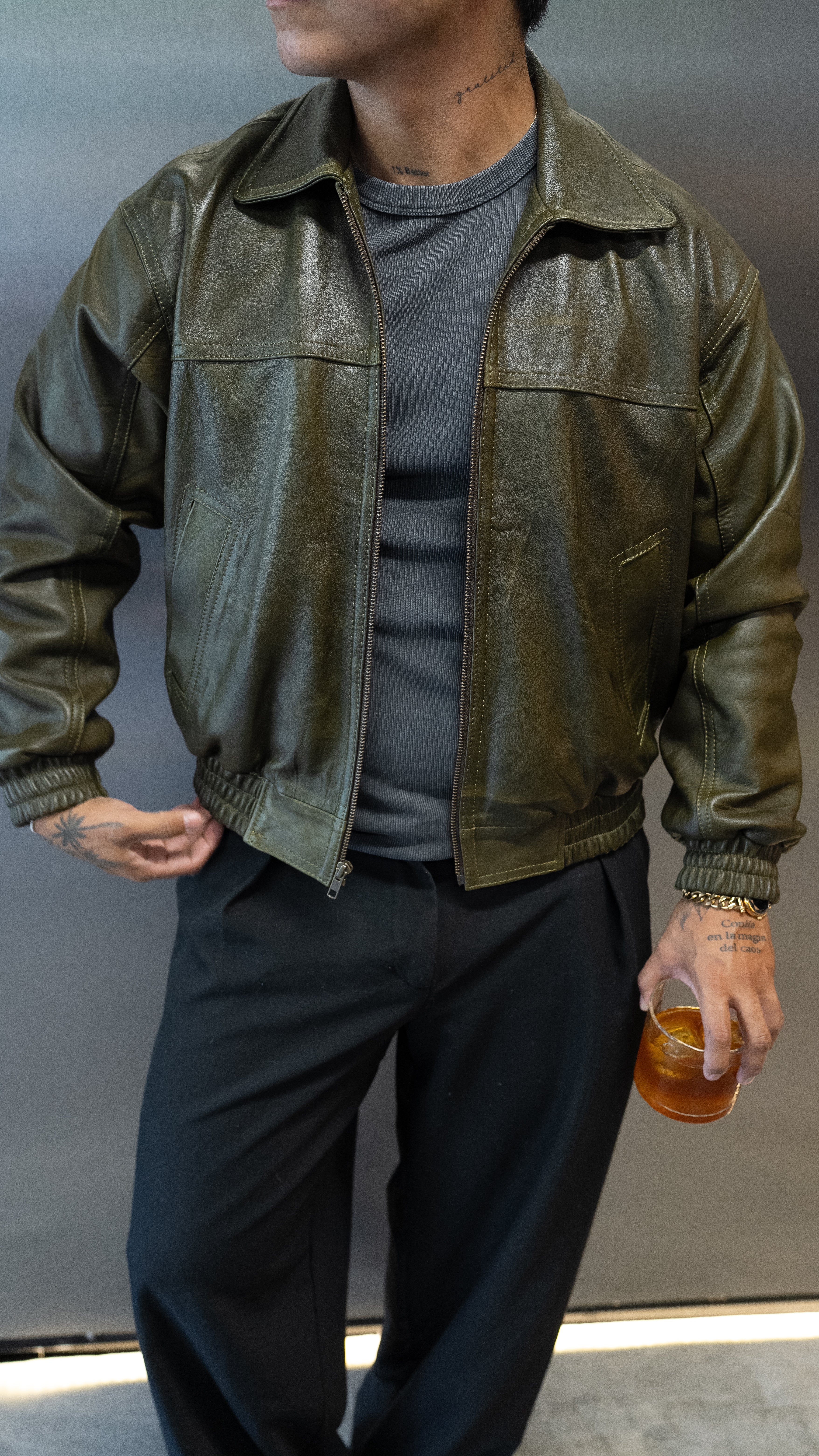 Jacket Nápoles Boxy-Fit • Cedro