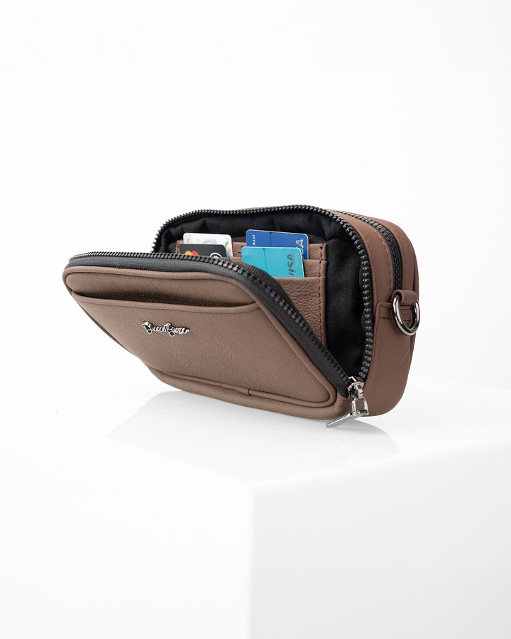 Crossbody Monterrey Xs • Avellana