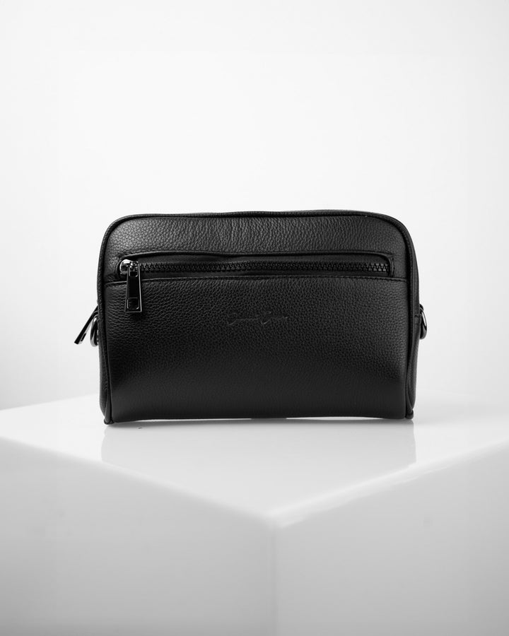 Crossbody León • Negro Flotter