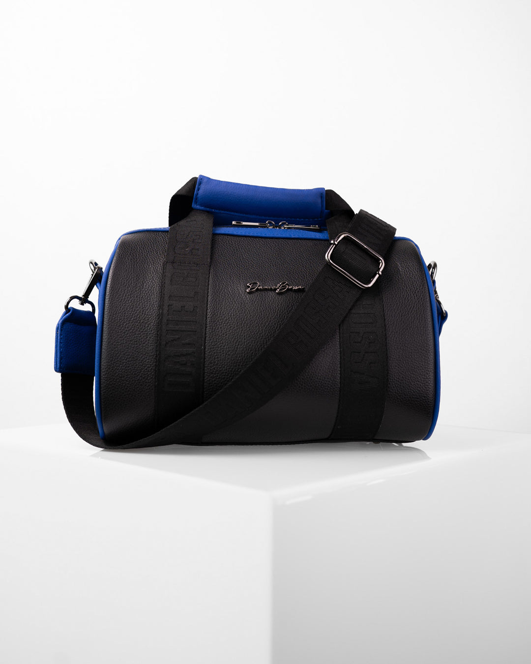 Crossbody Morelos • Negro & Azul Neón