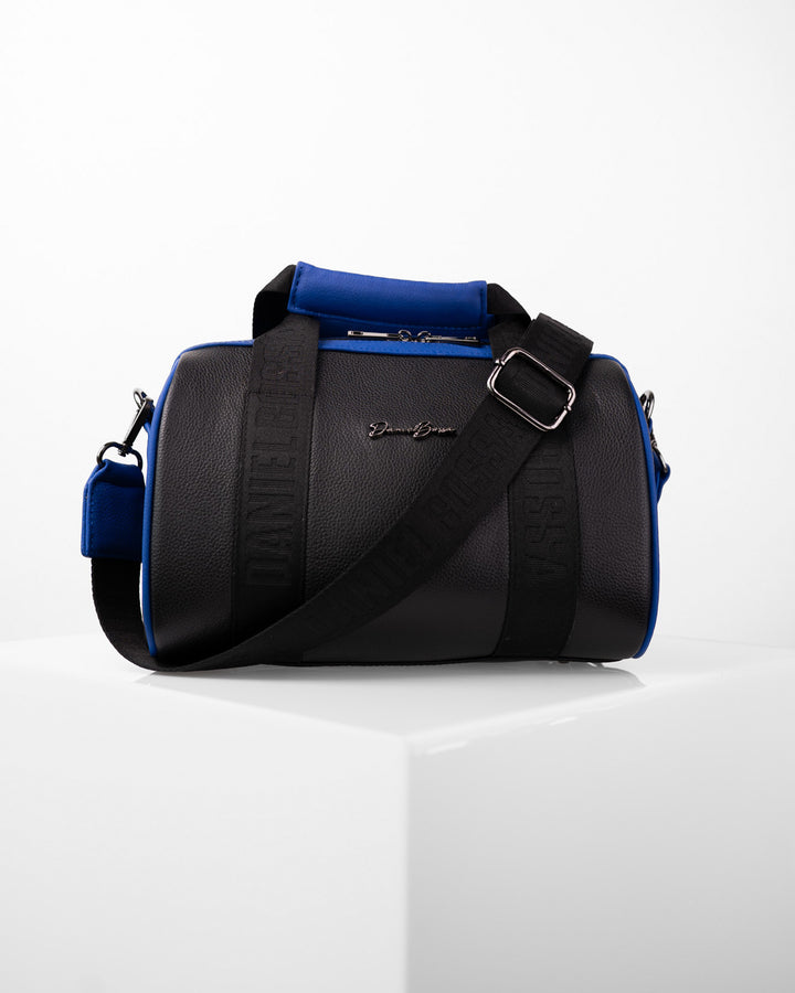 Crossbody Morelos • Negro & Azul Neón