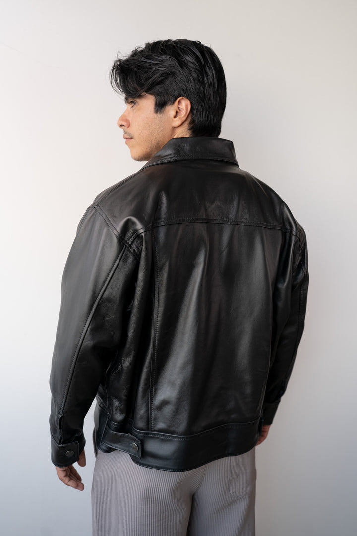 Jacket Valle • Negro Liso