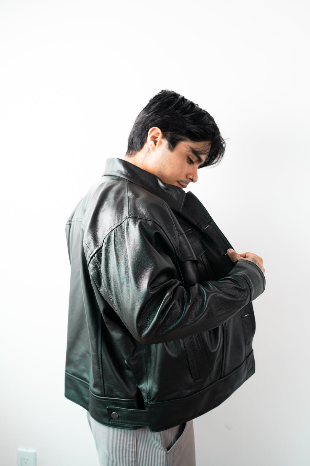 Jacket Valle • Negro Liso