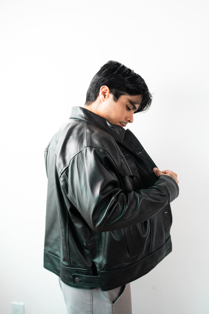 Jacket Valle • Negro Liso