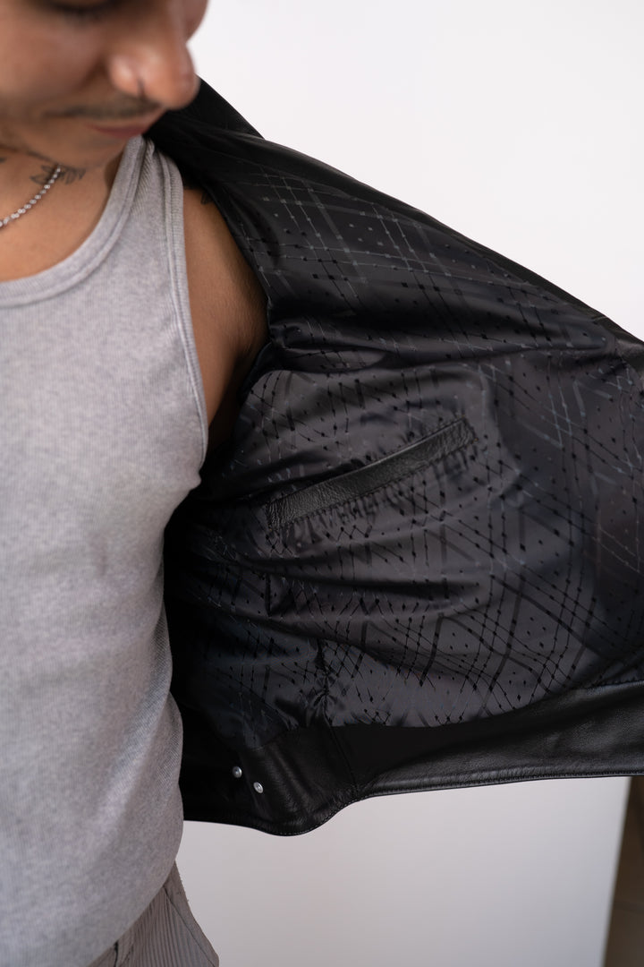 Jacket Valle • Negro Liso