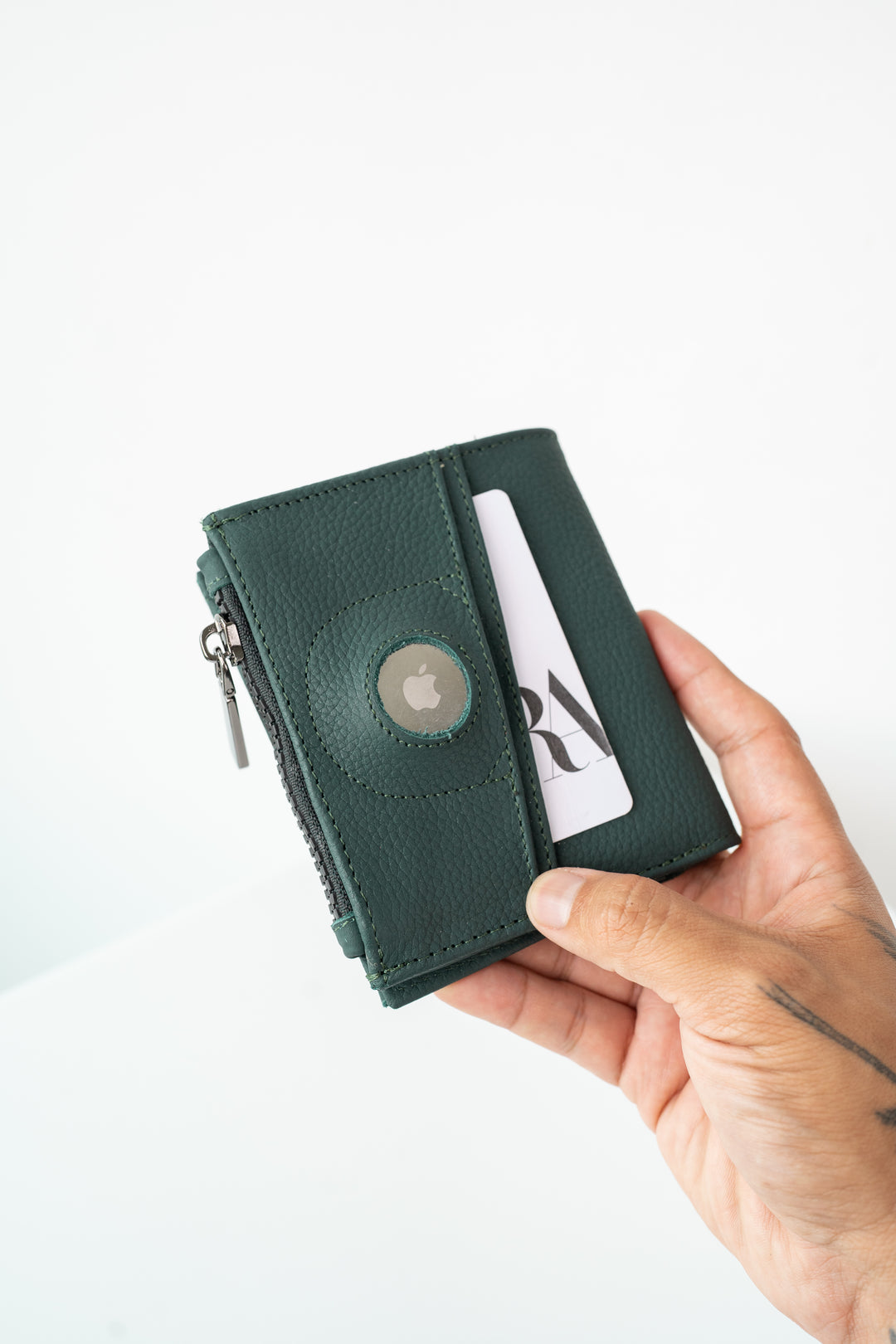 Cartera Tijuana | Airtag • Verde Bosque