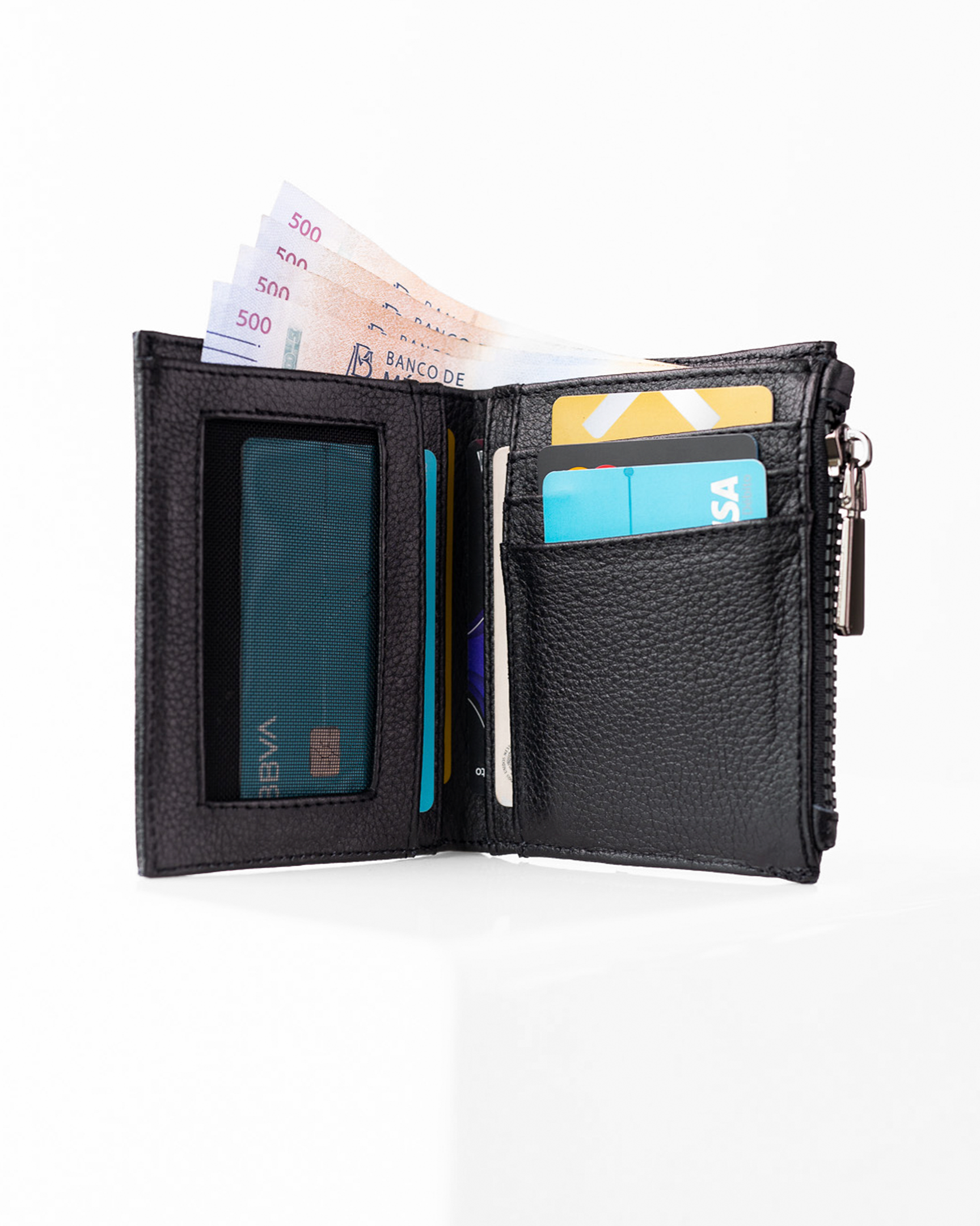 Cartera Tijuana | Airtag • Negro Flotter