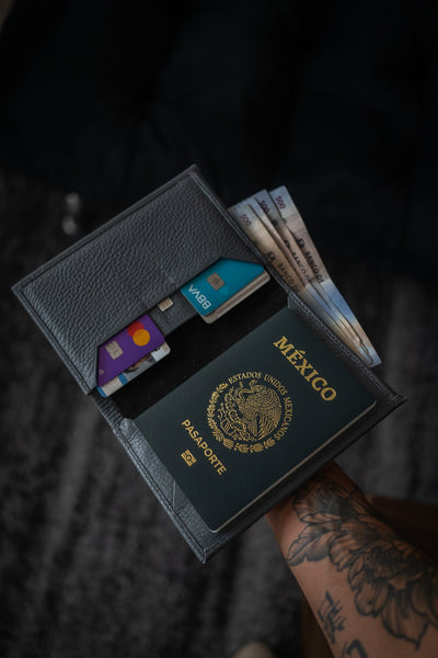 Porta pasaporte Tulum Oxford
