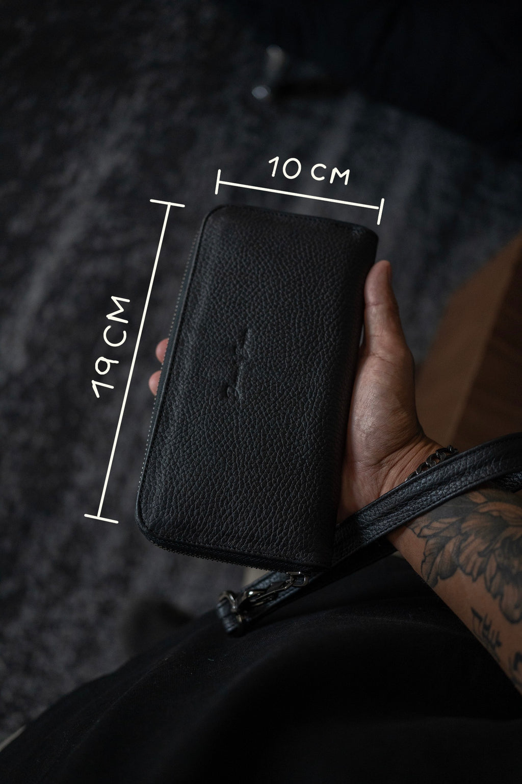 Cartera Sonora • Negro Flotter