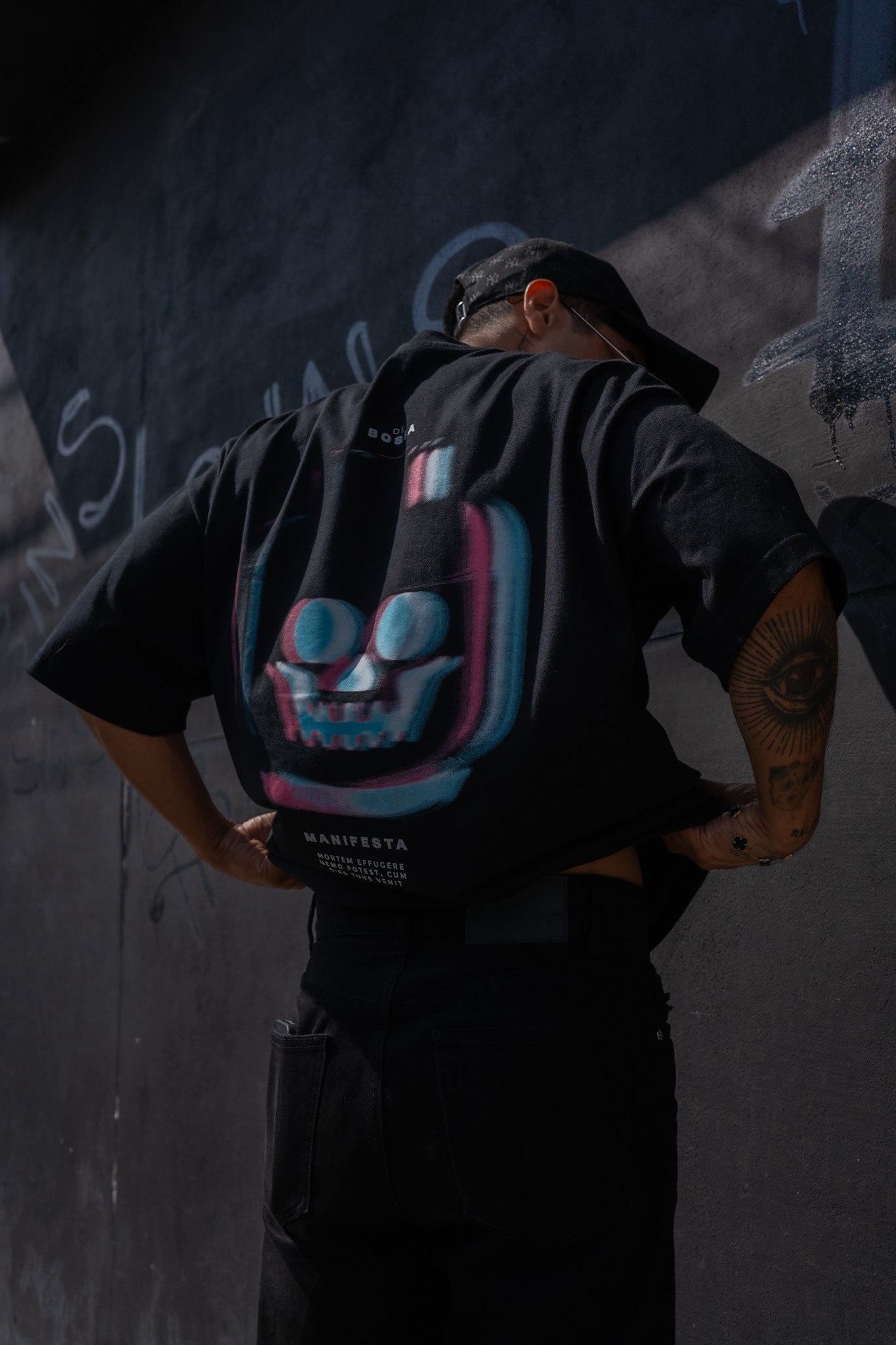 Oversized • Skully Black