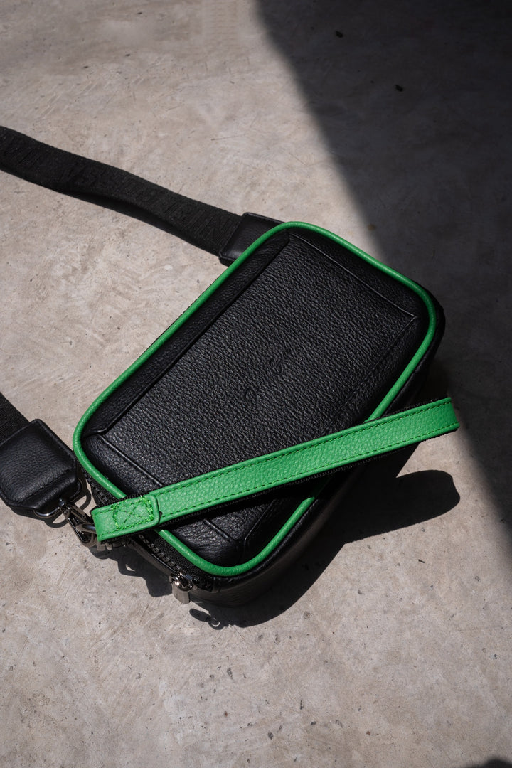 Crossbody Sinaloa Xs Negro/Verde