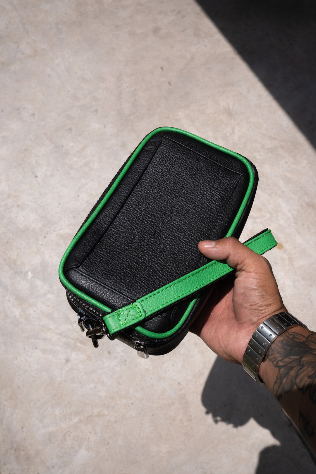 Crossbody Sinaloa Xs • Negro/Verde