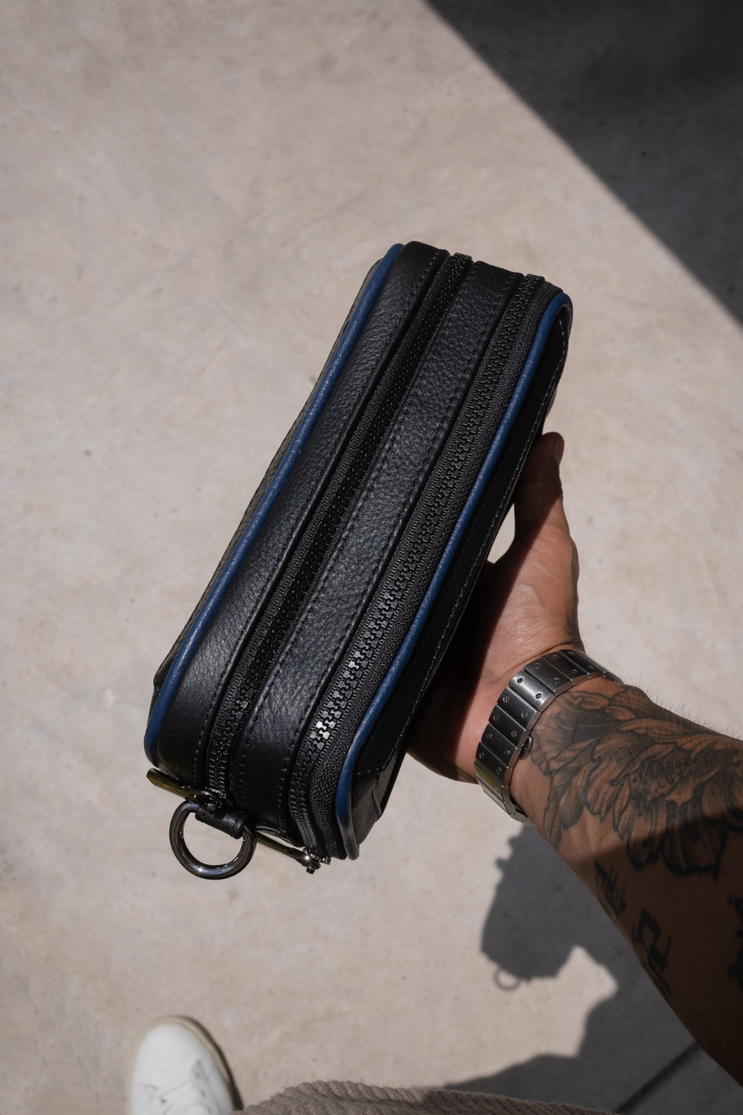 Crossbody Sinaloa Xs Negro/Azul