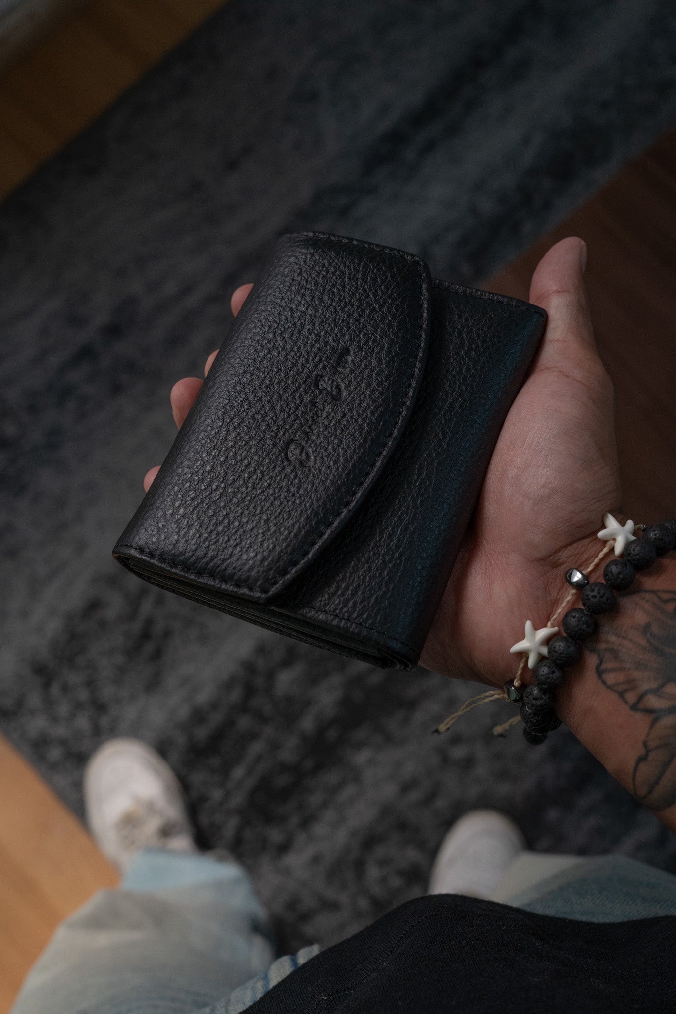 Cartera Tampico • Negro Flotter