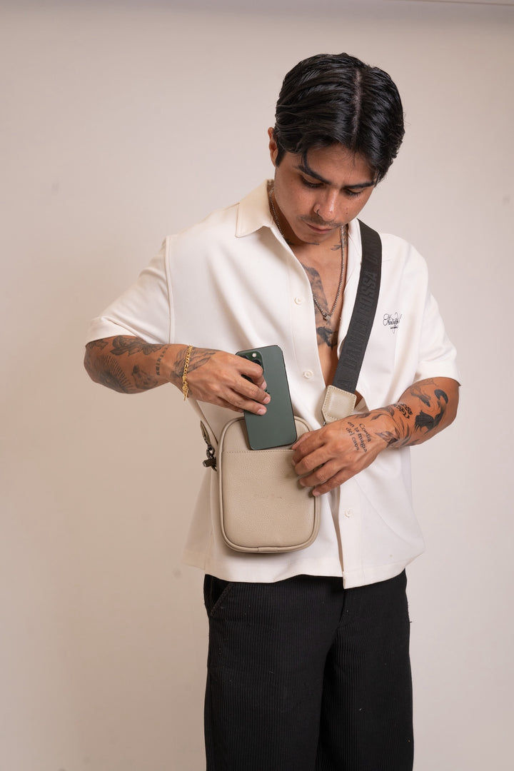 Crossbody Compostela • Latte