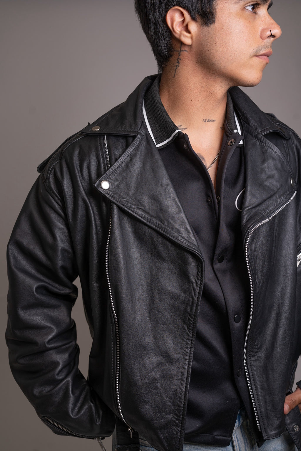 Jacket Reforma • Negro Liso