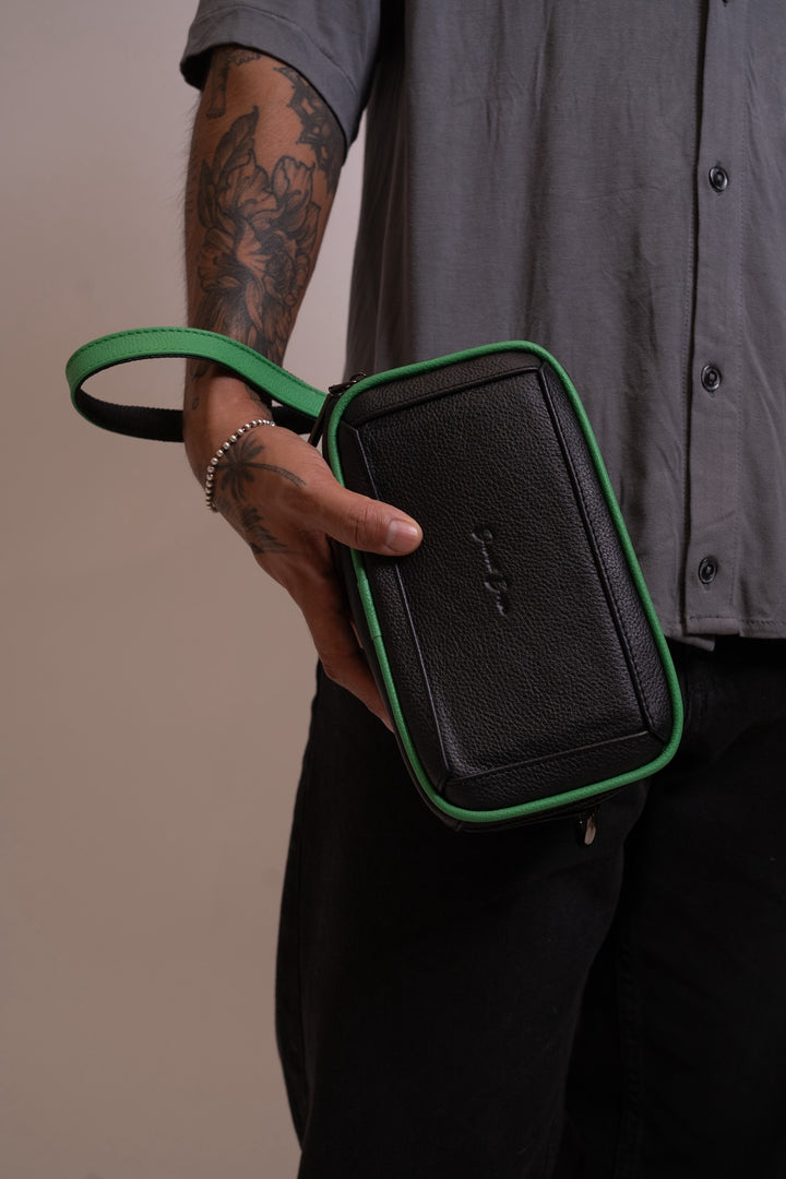 Crossbody Sinaloa Xs • Negro/Verde