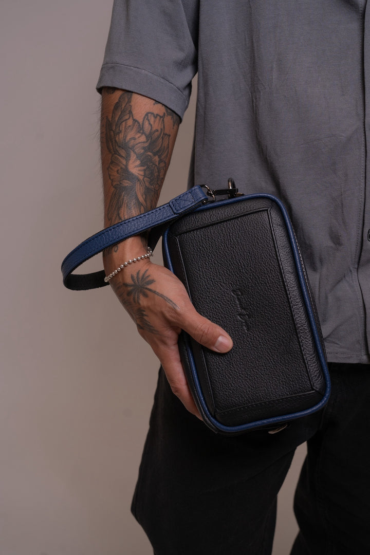 Crossbody Sinaloa Xs Negro/Azul