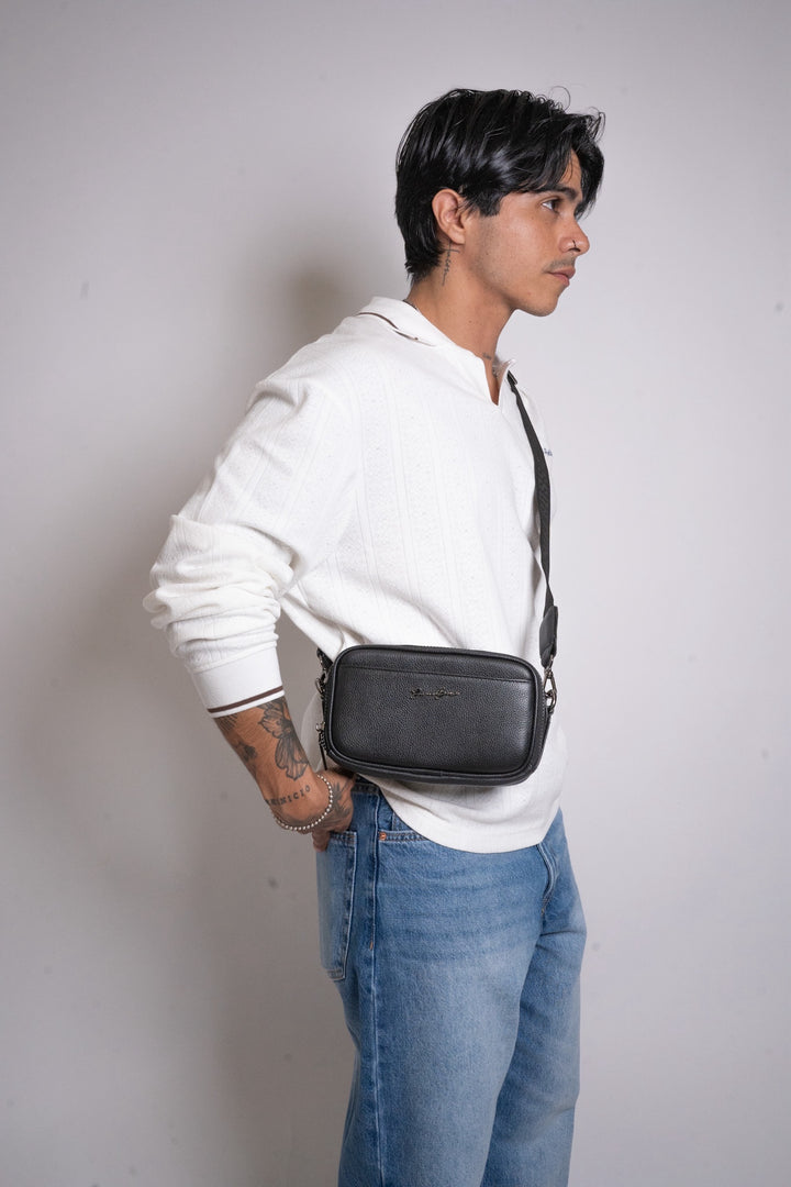 Crossbody Monterrey Xs • Negro Flotter