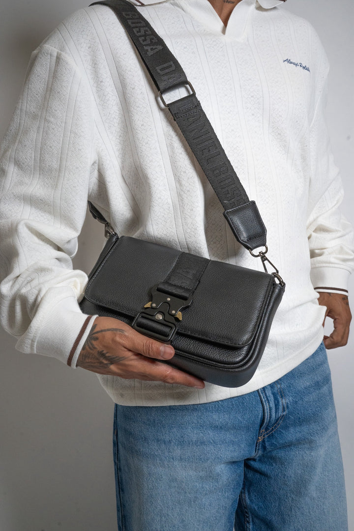 Crossbody Monclova • Negro Flotter