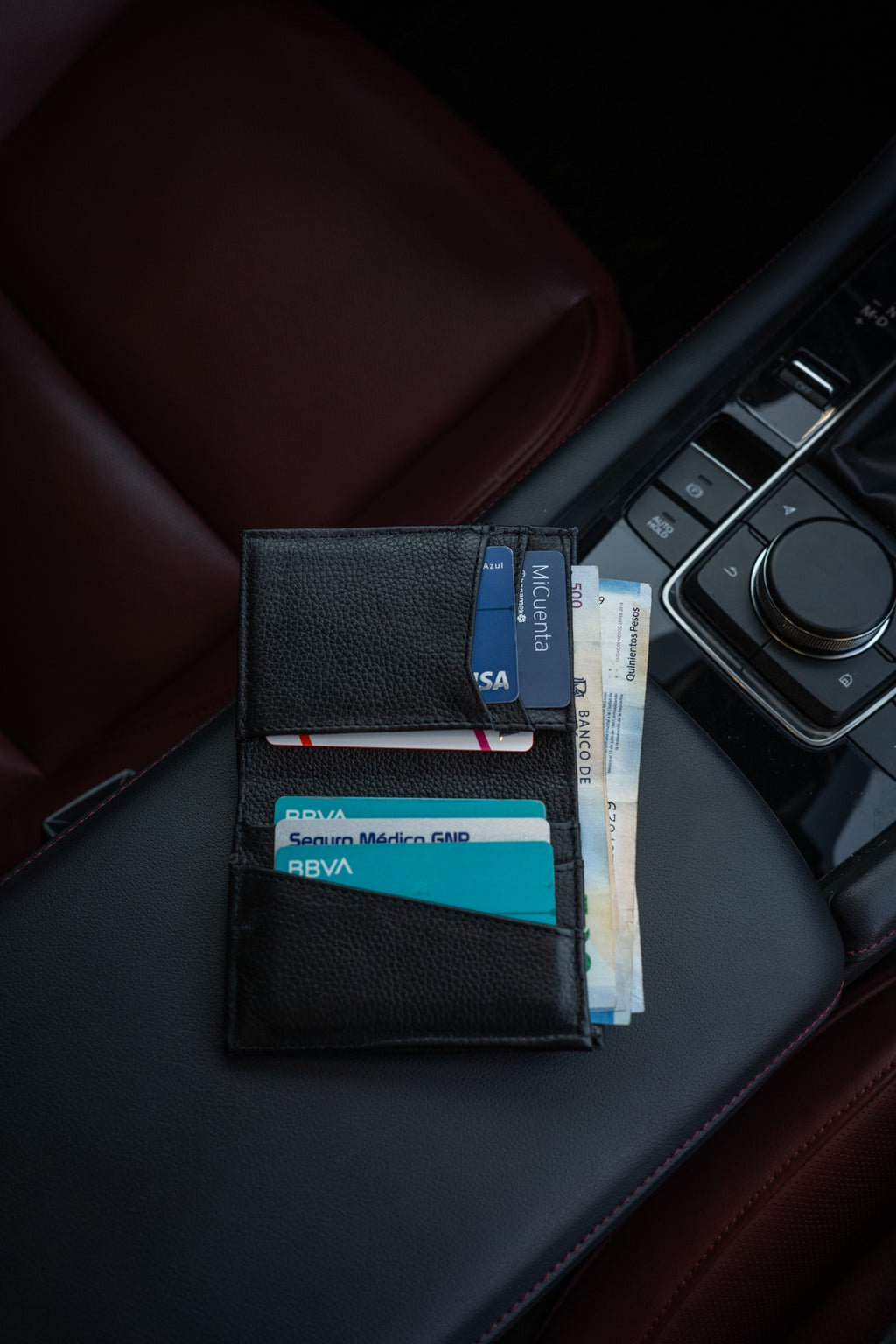 Cartera Mexicali • Negro Flotter