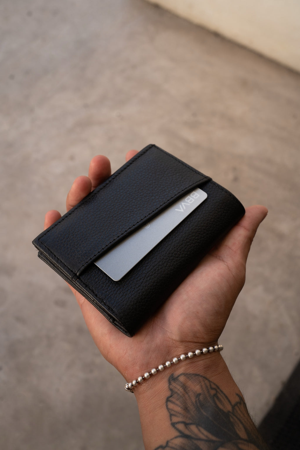 Cartera Mexicali • Negro Flotter