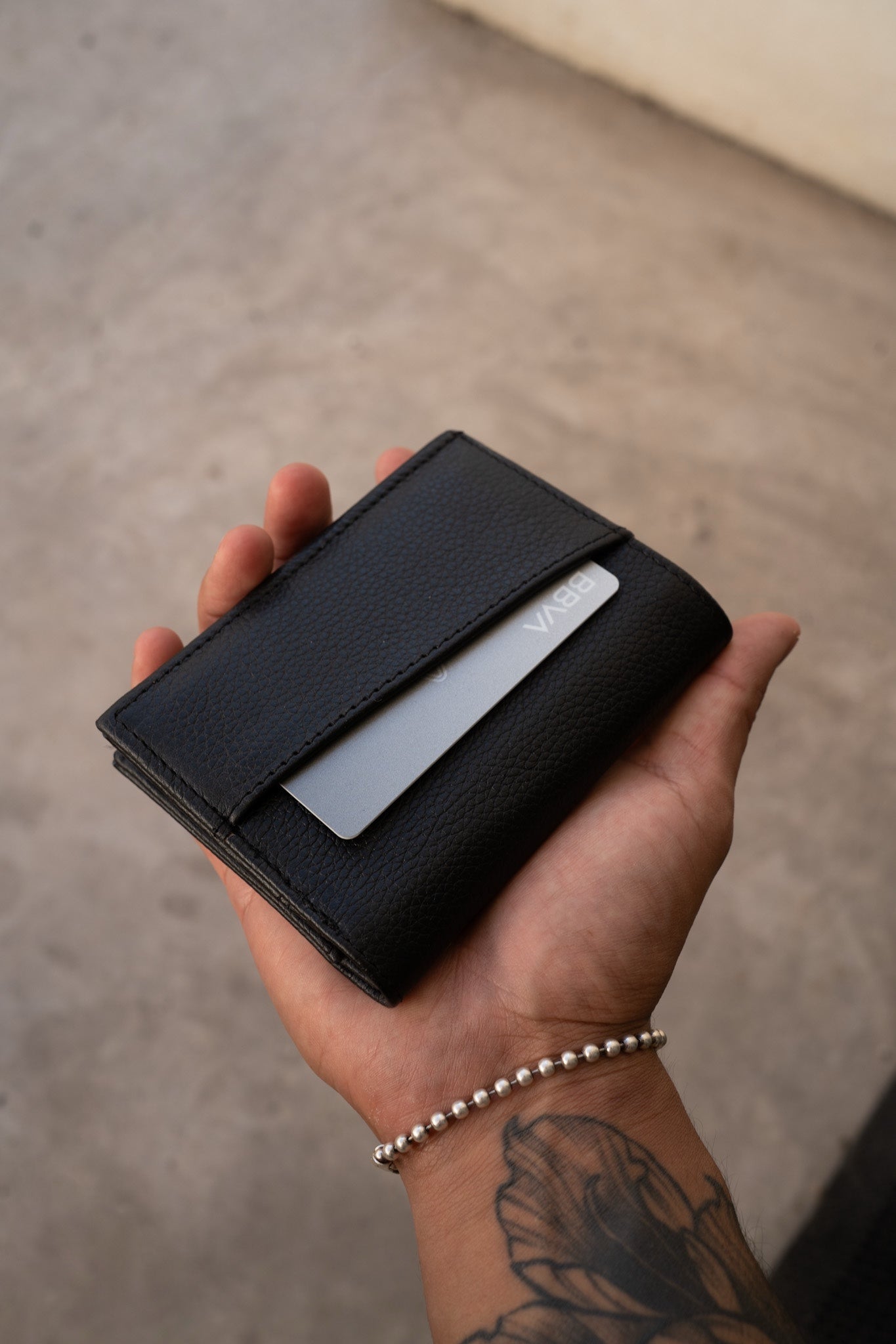 Cartera Mexicali • Negro Flotter