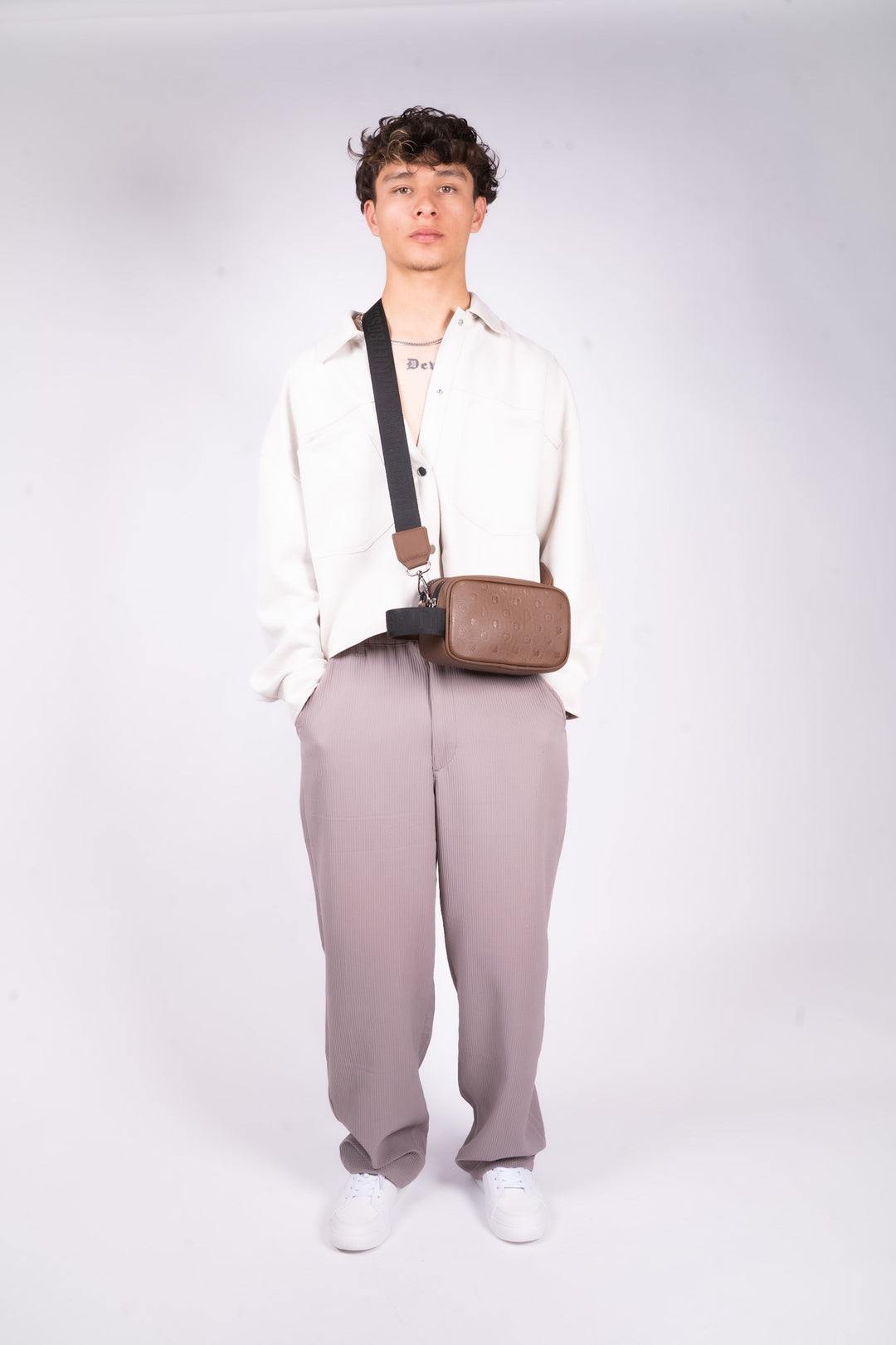 Crossbody Acapulco • Monograma Avellana