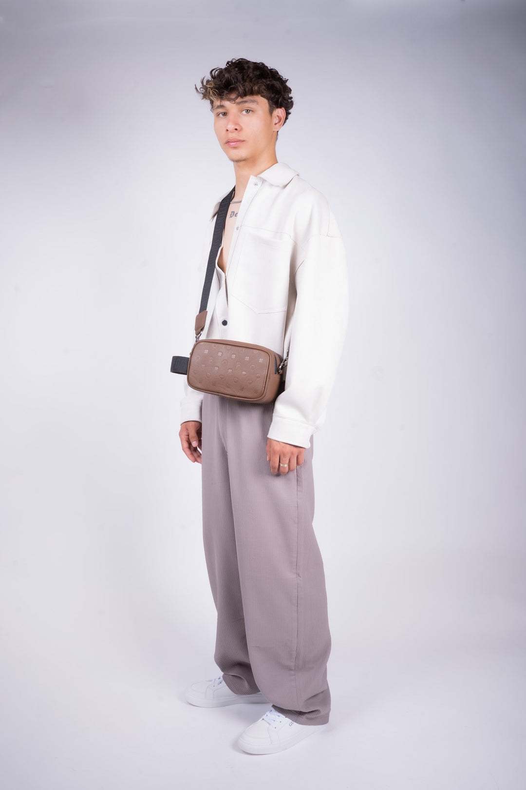 Crossbody Acapulco • Monograma Avellana
